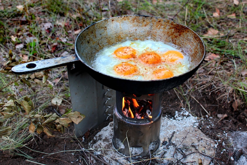 How to Use a Wood Stove While Camping