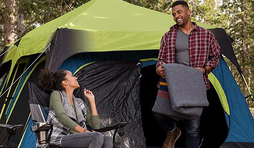 coleman blackout cabin tent for 10 people